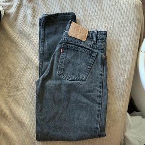 Vintage Black Levi’s 501